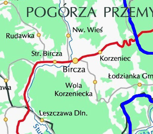 [bircza.pl topography map, 2006]
